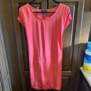 Women's BCX Large Salmon Dress with back tie back